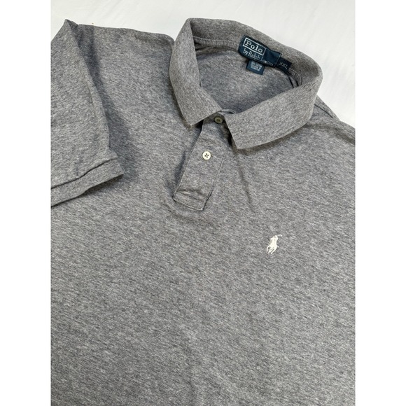 Polo Ralph Lauren Other - Polo Ralph Lauren Mens Size 2XL Gray Pony Polo Shirt  Casual Short Sleeve